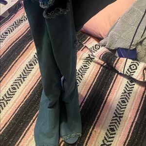 Chic Blue Denim Stiletto Heels